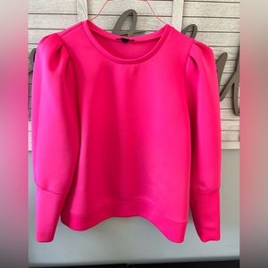 Stella and Dot thick hot pink top